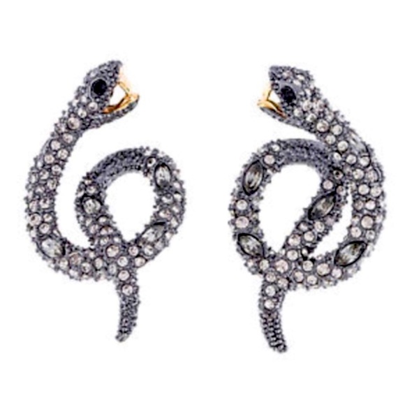 Alexis Bittar Jewelry - New Alexis Bittar Crystal Serpent Crawler Earrings